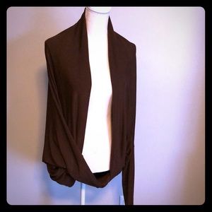 Rachel Pally brown batwing cardigan. Like new.